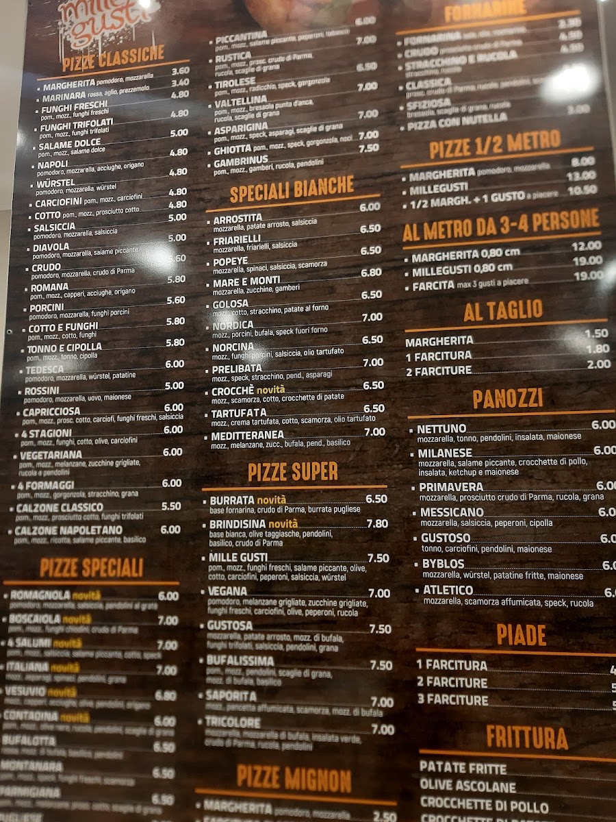Menu Pizzeria Millegusti-5