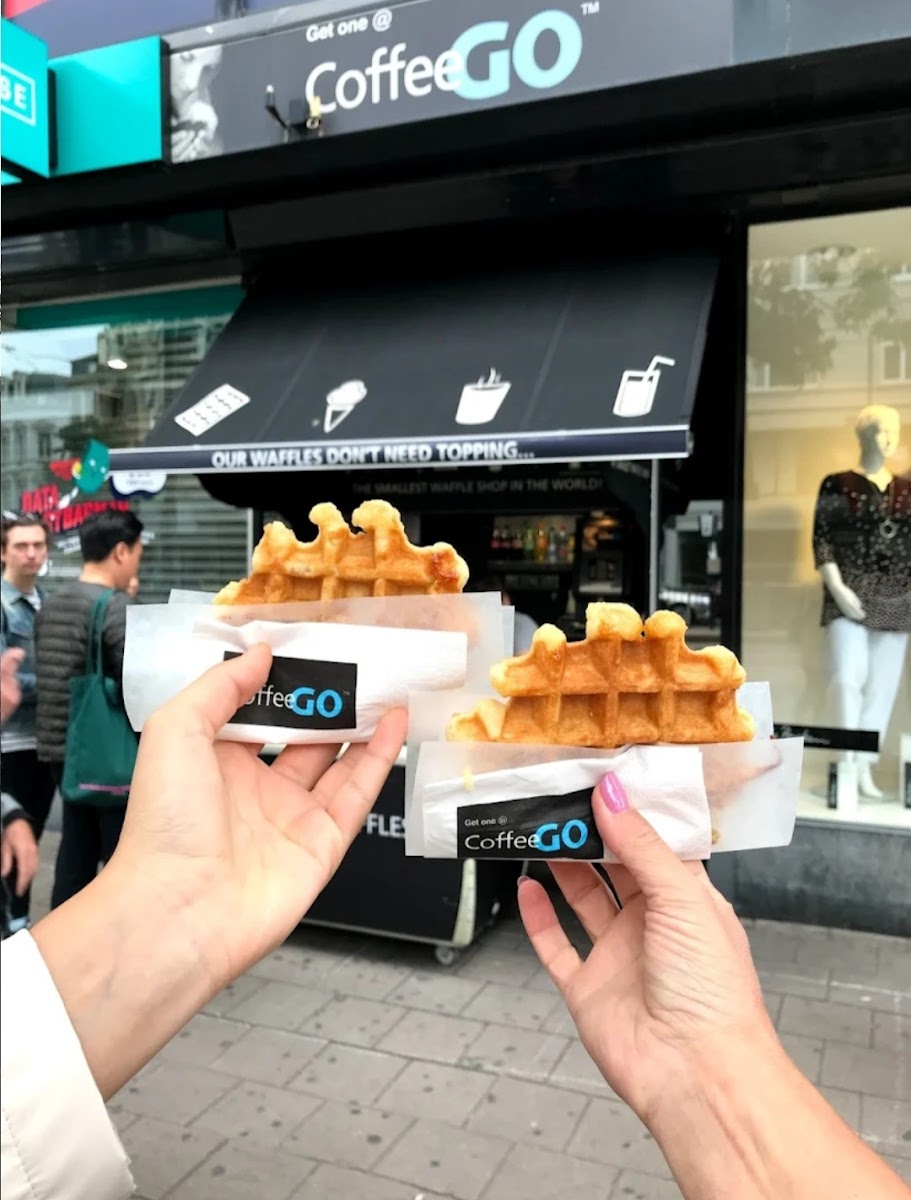 The Smallest Waffle Shop In The World